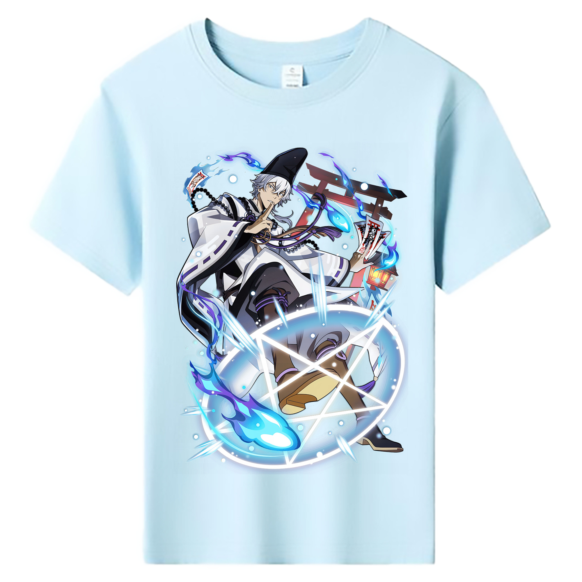 （画像用） 文豪ストレイドッグス Bungo Stray Dogs 綿100％キッズTシャツ（フロントプリント）